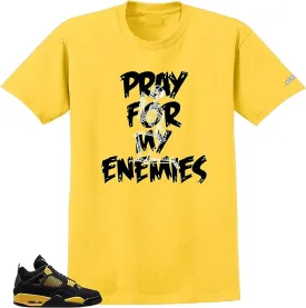 Shirt to Match Jordan 4 Thunder - Enemies