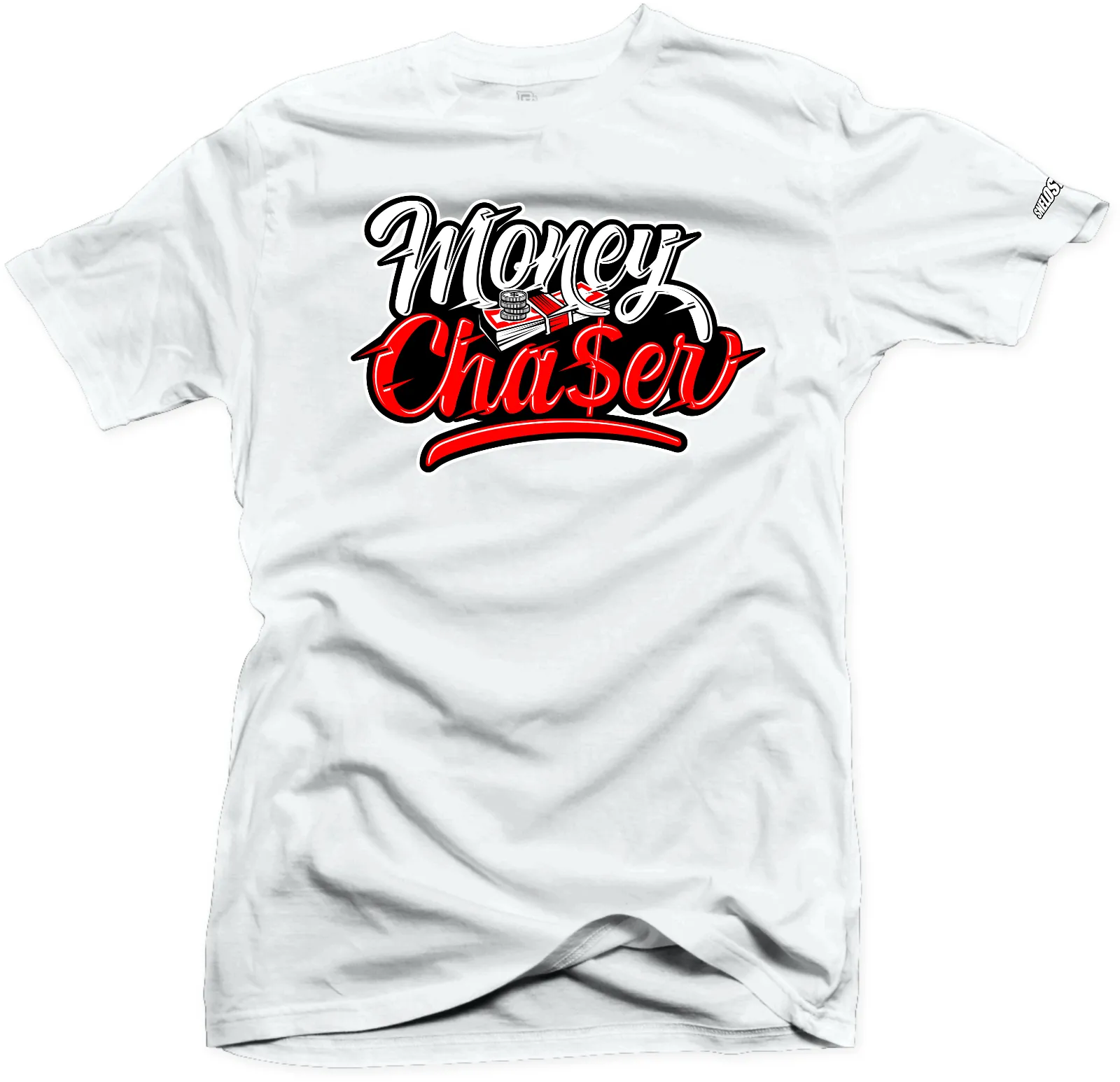 Shirt to Match Jordan 6 Red Oreo Sneakers -Money Chaser Tees