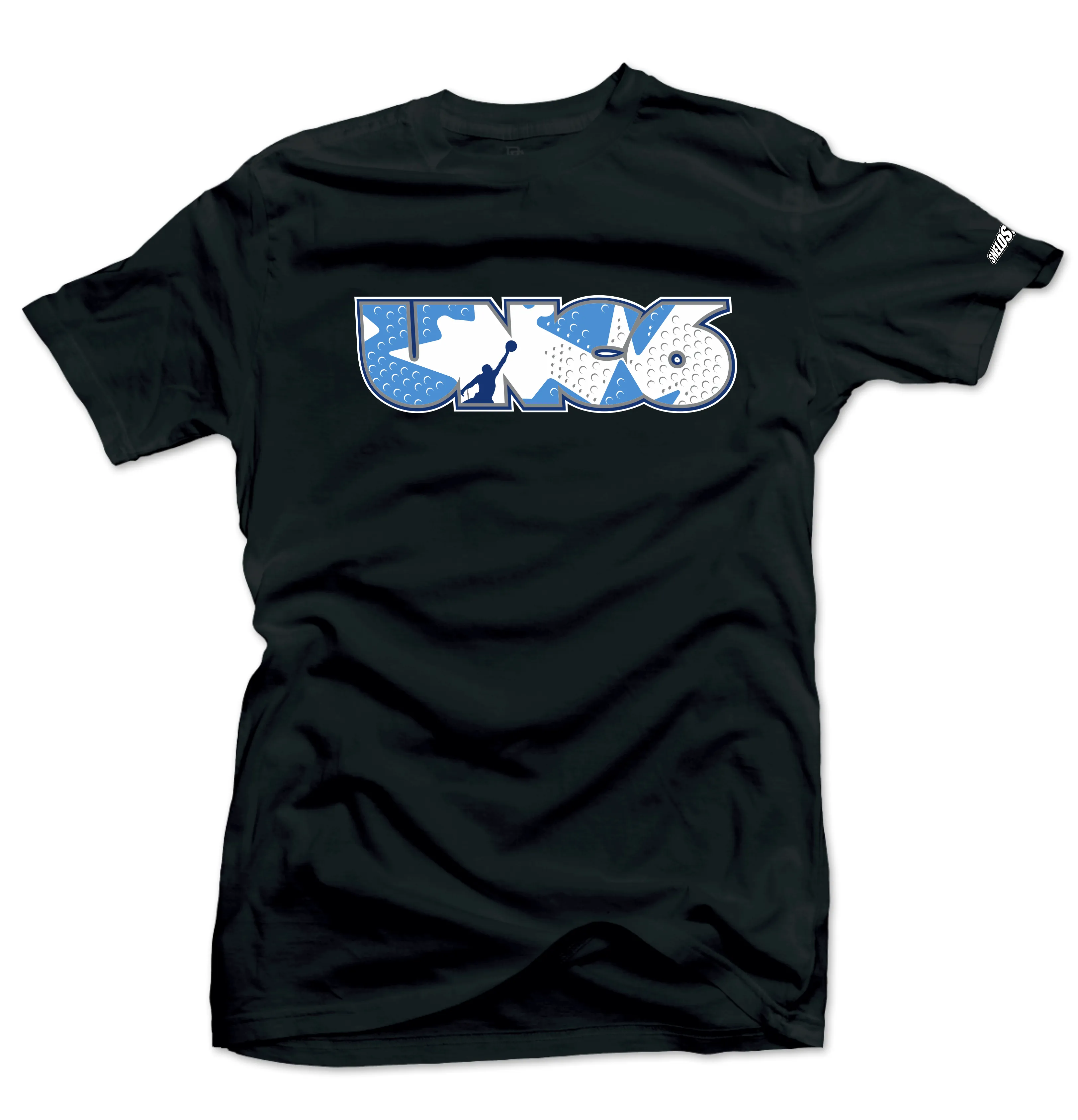 Shirt To Match Jordan 6 UNC University Blue-UNC6 Sneaker Tees