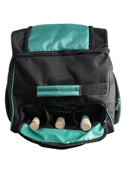 Shrey Match Wheelie Bag  -Black & Green