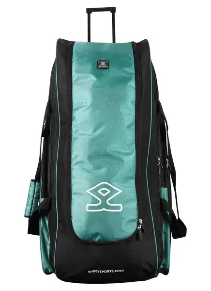 Shrey Match Wheelie Bag  -Black & Green