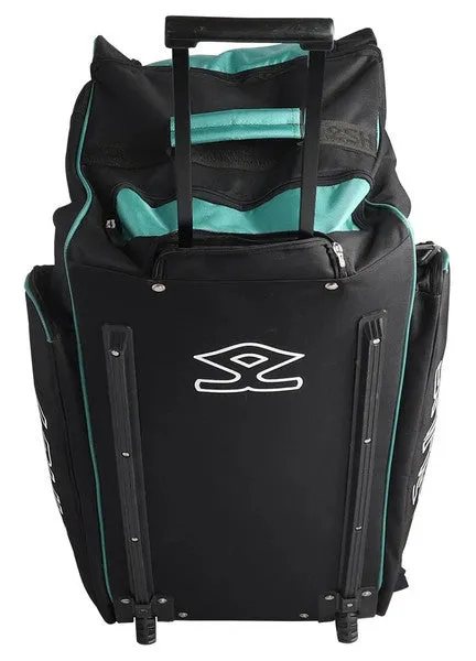 Shrey Match Wheelie Bag  -Black & Green