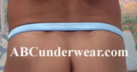 Sky Blue Backless Pouch w/ C-Ring