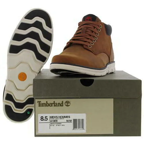 Timberland Mens Bradstreet Chukka A13EE Mens Brown Chukka Desert Boots Size 7-11