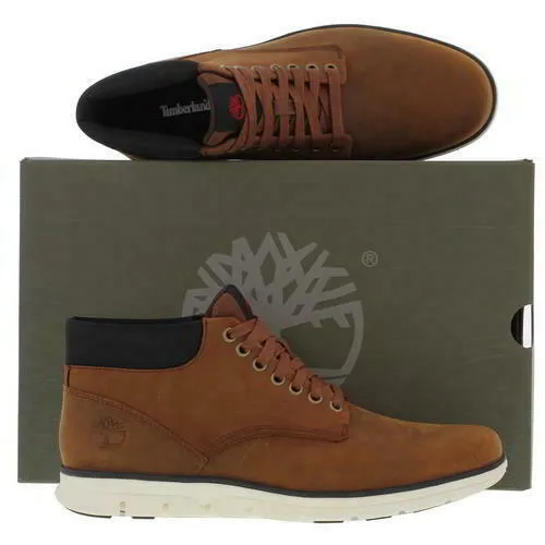 Timberland Mens Bradstreet Chukka A13EE Mens Brown Chukka Desert Boots Size 7-11