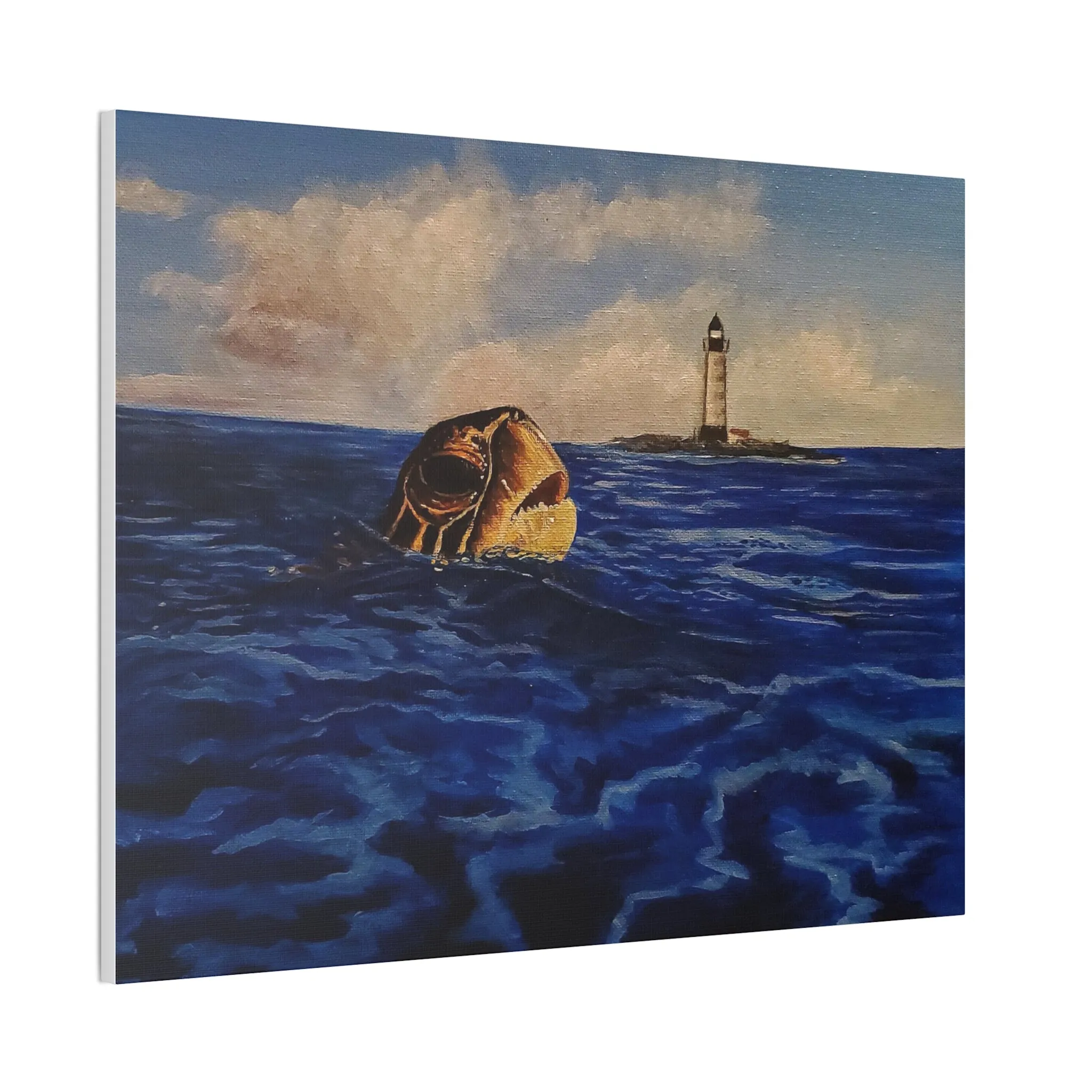 Up for Air Canvas Stretched, 0.75"