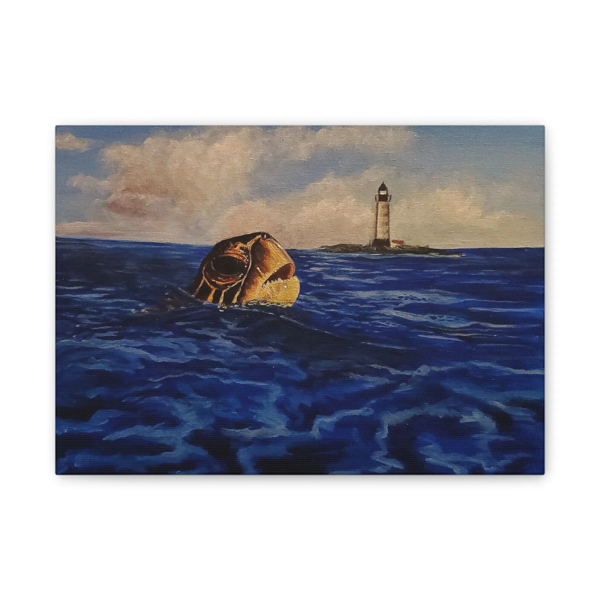 Up for Air Canvas Stretched, 0.75"