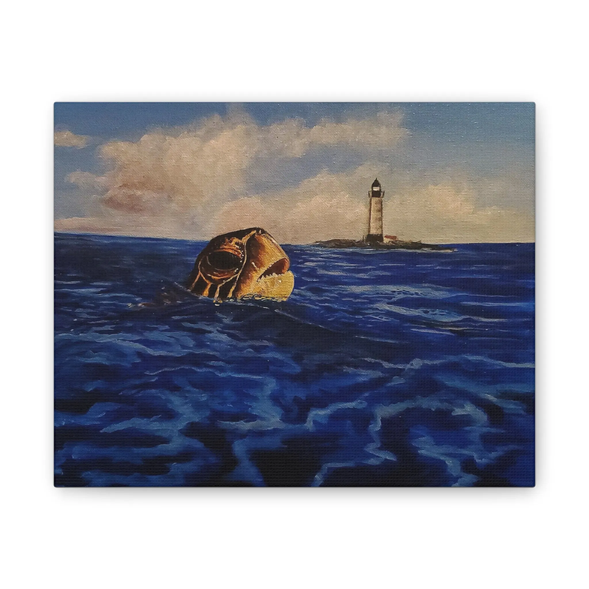 Up for Air Canvas Stretched, 0.75"