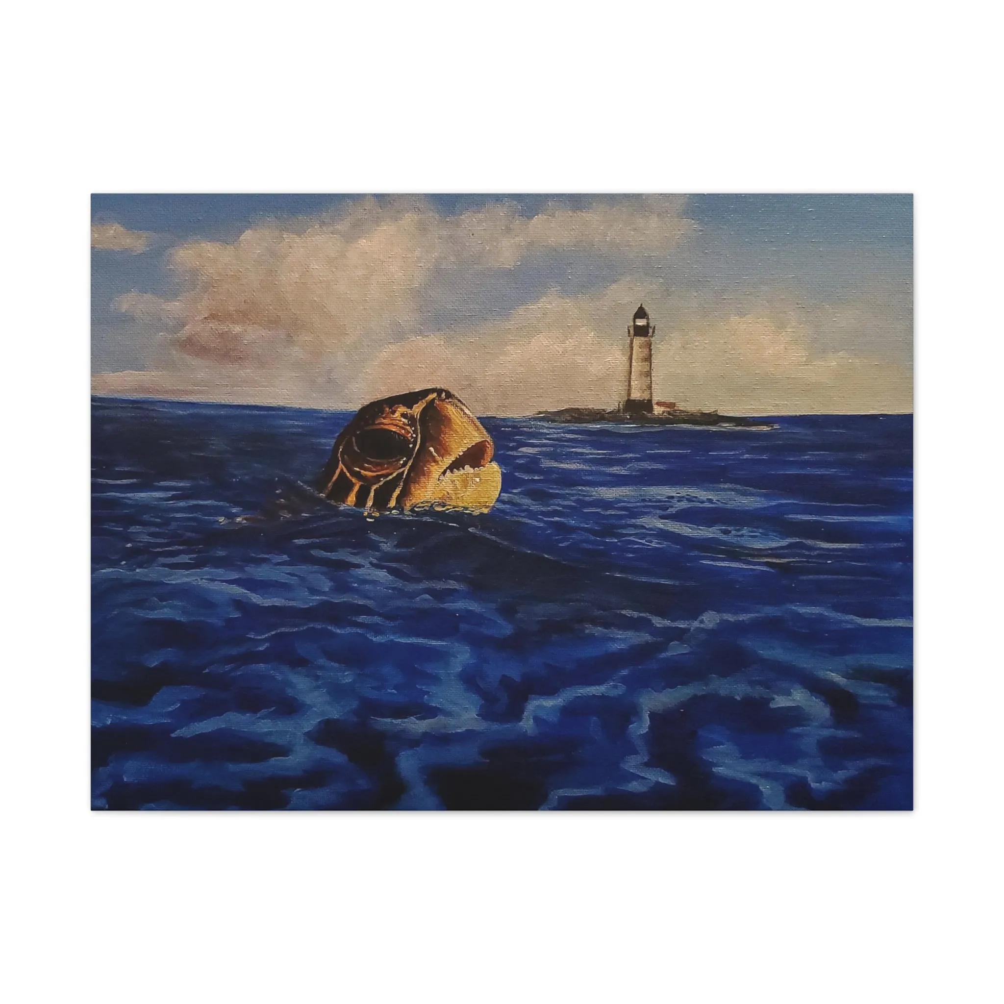 Up for Air Canvas Stretched, 0.75"