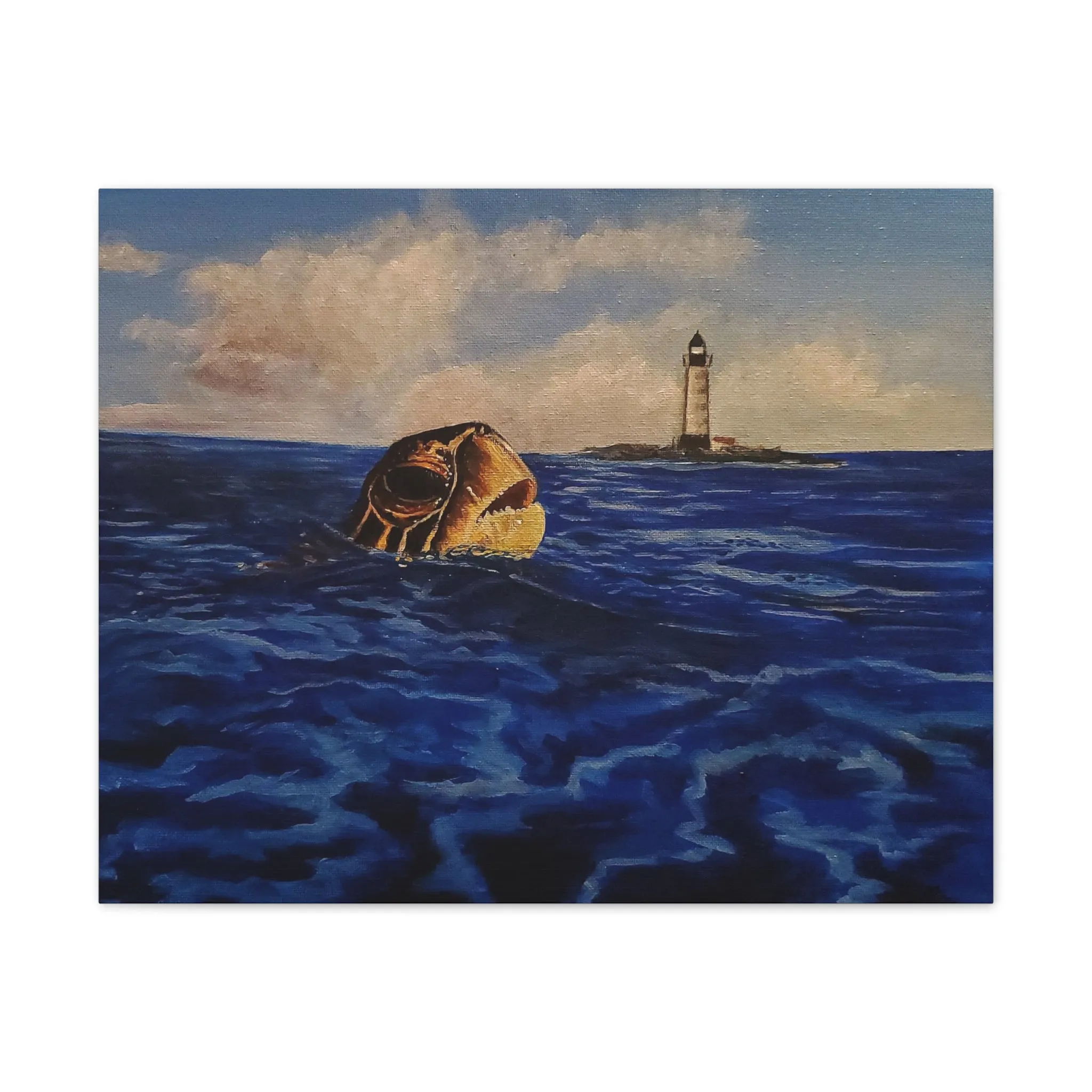 Up for Air Canvas Stretched, 0.75"