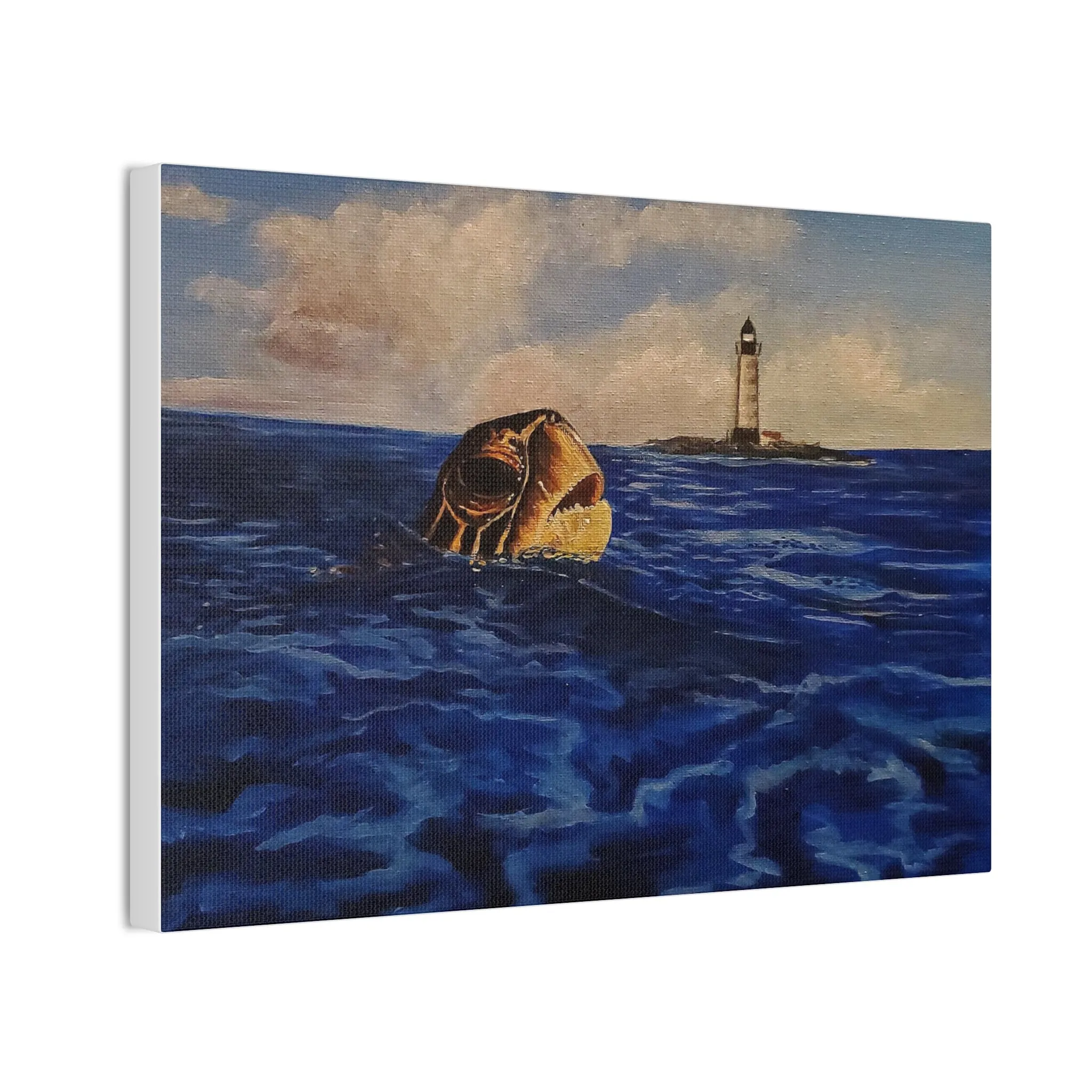 Up for Air Canvas Stretched, 0.75"