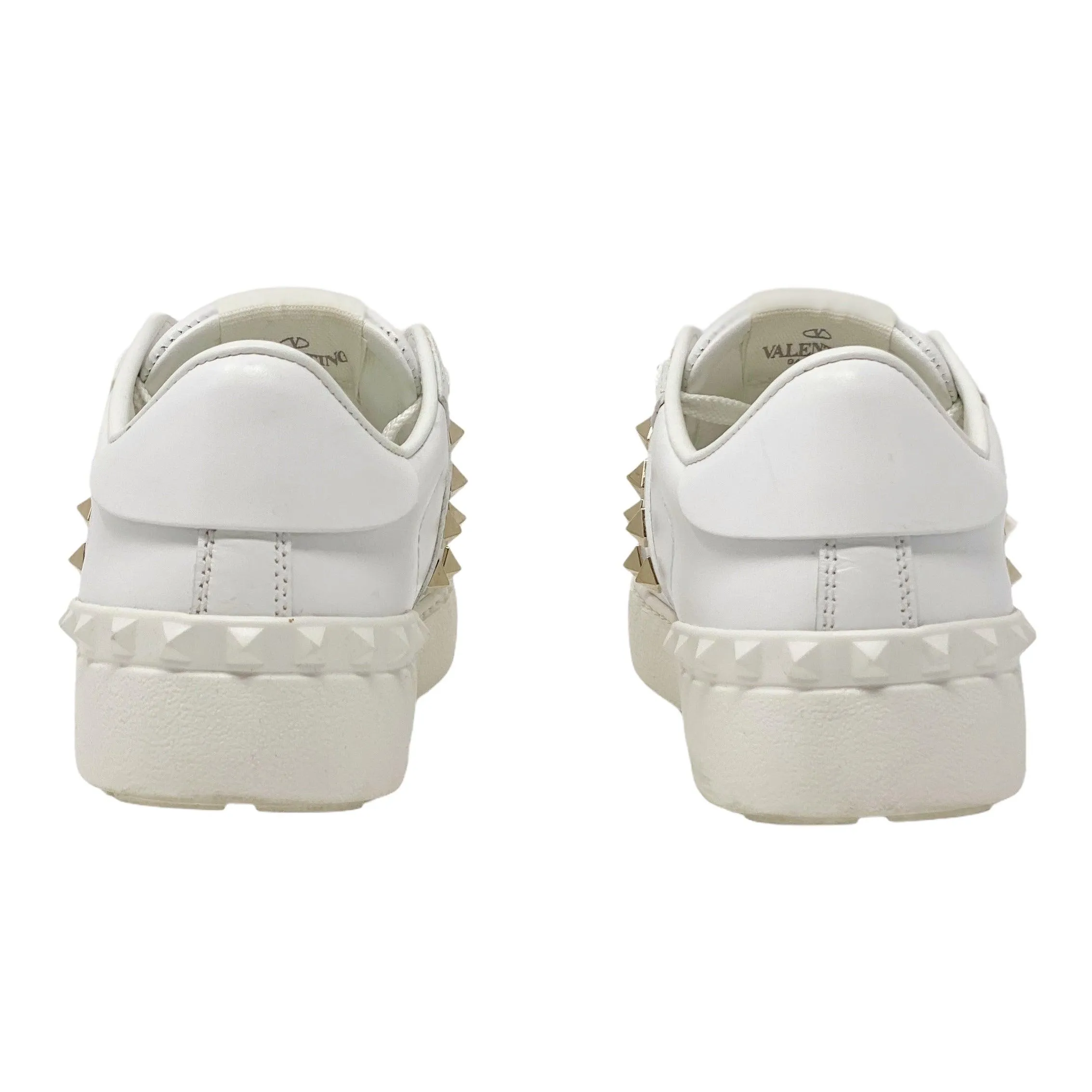 Valentino White Rockstud Untitled Sneakers 35