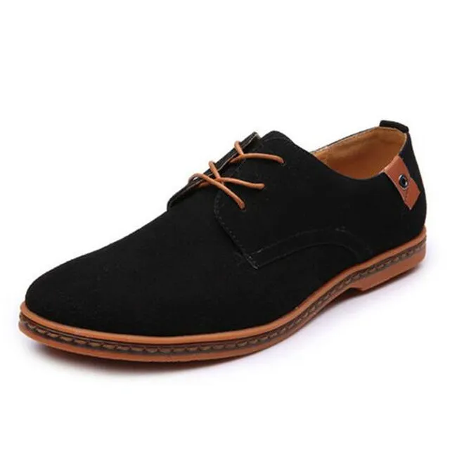 Waikol New spring autumn tide brand men's casual shoes men's Genuine Leather casual shoes men free shipping